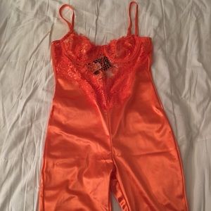 Fashion Nova (feelings with you biker romper)